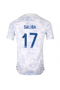 Fotbalové Dres Francie William Saliba #17 Venkovní Oblečení MS 2022 Krátký Rukáv